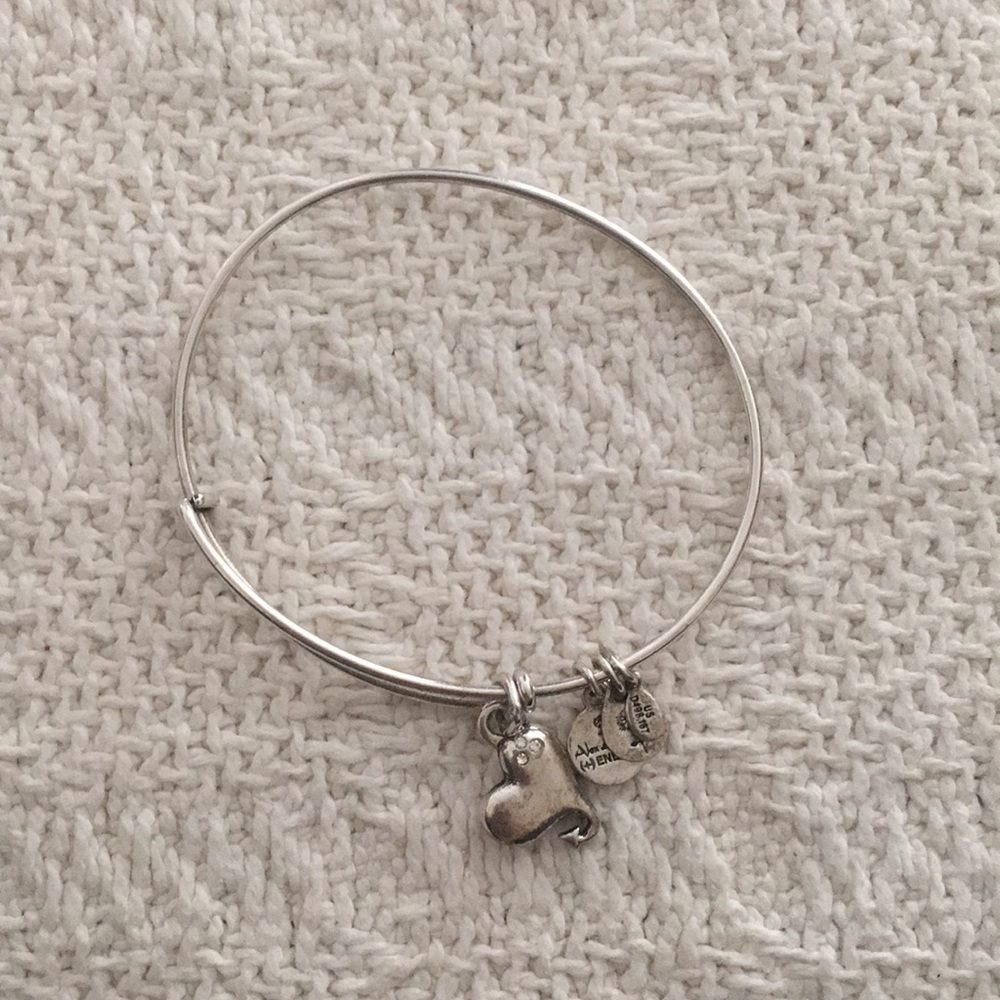 Alex and Ani Heart bracelet